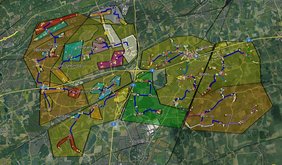 Gesamte BreitBand Bergkamen Fördergebiet