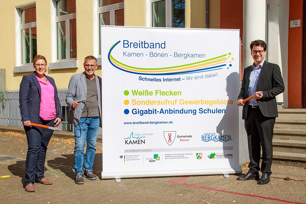 BreitBand Bergkamen stellt FTTB-Ausbau im Betreibermodell vor